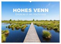 HOHES VENN - Einblicke in ein Hochmoor (Wandkalender 2025 DIN A2 quer), CALVENDO Monatskalender