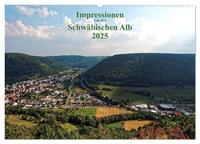 Impressionen von der Schwäbischen Alb (Wandkalender 2025 DIN A2 quer), CALVENDO Monatskalender