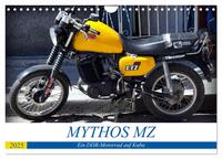 Mythos MZ - Ein DDR-Motorrad auf Kuba (Wandkalender 2025 DIN A4 quer), CALVENDO Monatskalender