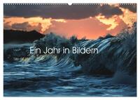 Ein Jahr in 12 Bildern (Wandkalender 2025 DIN A2 quer), CALVENDO Monatskalender