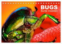 BUGS, Bunte Insekten (Tischkalender 2025 DIN A5 quer), CALVENDO Monatskalender