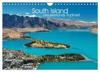 South Island - Neuseelands Südinsel (Wandkalender 2025 DIN A4 quer), CALVENDO Monatskalender