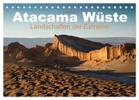 Atacama Wüste - Landschaften der Extreme (Tischkalender 2025 DIN A5 quer), CALVENDO Monatskalender