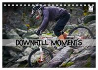 Downhill Moments (Tischkalender 2025 DIN A5 quer), CALVENDO Monatskalender