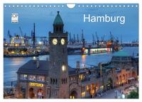 Hamburg (Wandkalender 2025 DIN A4 quer), CALVENDO Monatskalender