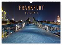 Frankfurt Skylights 2025 (Wandkalender 2025 DIN A3 quer), CALVENDO Monatskalender