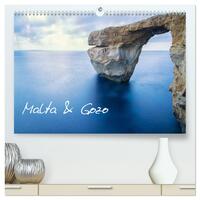 Malta & Gozo (hochwertiger Premium Wandkalender 2025 DIN A2 quer), Kunstdruck in Hochglanz