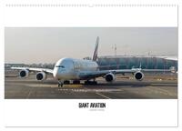 Giant Aviation - Verkehrsluftfahrt (Wandkalender 2025 DIN A2 quer), CALVENDO Monatskalender