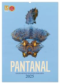 Pantanal – Einzigartiges Wildlife-Paradies (Wandkalender 2025 DIN A2 hoch), CALVENDO Monatskalender