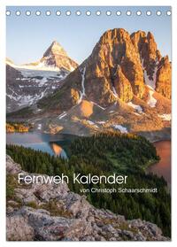Fernweh Kalender (Tischkalender 2025 DIN A5 hoch), CALVENDO Monatskalender