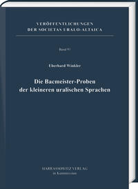 Die Bacmeister-Proben der kleineren uralischen Sprachen