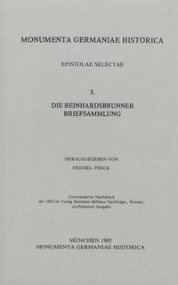 Die Rheinhardsbrunner Briefsammlung