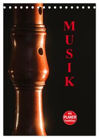Musik (Tischkalender 2025 DIN A5 hoch), CALVENDO Monatskalender