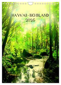 Hawaii - Big Island (Wandkalender 2025 DIN A4 hoch), CALVENDO Monatskalender