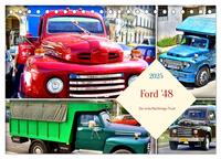 Ford '48 - Der erste Nachkriegs-Truck (Tischkalender 2025 DIN A5 quer), CALVENDO Monatskalender