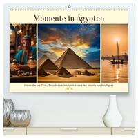 Momente in Ägypten (hochwertiger Premium Wandkalender 2026 DIN A2 quer), Kunstdruck in Hochglanz