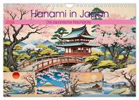 Hanami in Japan (Wandkalender 2026 DIN A4 quer), CALVENDO Monatskalender