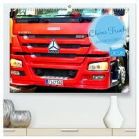 China Truck - Chinesische Nutzfahrzeuge (hochwertiger Premium Wandkalender 2026 DIN A2 quer), Kunstdruck in Hochglanz