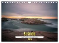 Urlaub Pur, 12 Strände aus 12 Ländern (Wandkalender 2026 DIN A4 quer), CALVENDO Monatskalender