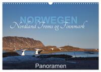 Norwegen Nordland Troms og Finnmark - Panoramen (Wandkalender 2026 DIN A3 quer), CALVENDO Monatskalender