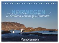 Norwegen Nordland Troms og Finnmark - Panoramen (Tischkalender 2026 DIN A5 quer), CALVENDO Monatskalender