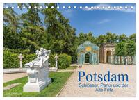Potsdam - Schlösser, Parks und der Alte Fritz (Tischkalender 2026 DIN A5 quer), CALVENDO Monatskalender