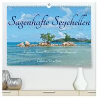 Sagenhafte Seychellen - Idylle im Indischen Ozean (hochwertiger Premium Wandkalender 2026 DIN A2 quer), Kunstdruck in Hochglanz
