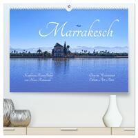Marrakesch - Oase im Wüstenstaub (hochwertiger Premium Wandkalender 2026 DIN A2 quer), Kunstdruck in Hochglanz