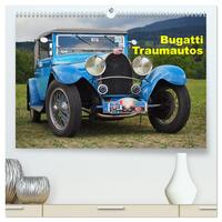 Bugatti Traumautos (hochwertiger Premium Wandkalender 2026 DIN A2 quer), Kunstdruck in Hochglanz