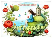 Märchenhafter Jahresreigen (Wandkalender 2026 DIN A3 quer), CALVENDO Monatskalender