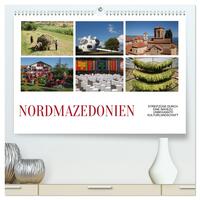 Nordmazedonien - Streifzüge durch eine nahezu unbekannte Kulturlandschaft (hochwertiger Premium Wandkalender 2026 DIN A2 quer), Kunstdruck in Hochglanz