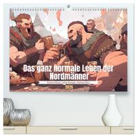 Das ganz normale Leben der Nordmänner (hochwertiger Premium Wandkalender 2026 DIN A2 quer), Kunstdruck in Hochglanz