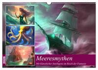 Meeresmythen (Wandkalender 2026 DIN A3 quer), CALVENDO Monatskalender