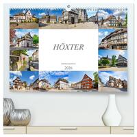 Höxter Impressionen (hochwertiger Premium Wandkalender 2026 DIN A2 quer), Kunstdruck in Hochglanz