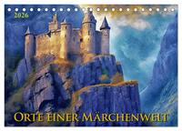 Orte einer Märchenwelt (Tischkalender 2026 DIN A5 quer), CALVENDO Monatskalender