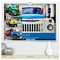 GAZ - LKW-Oldtimer der UdSSR (hochwertiger Premium Wandkalender 2026 DIN A2 quer), Kunstdruck in Hochglanz