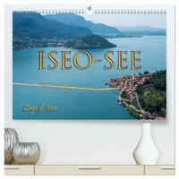 Iseo-See (hochwertiger Premium Wandkalender 2026 DIN A2 quer), Kunstdruck in Hochglanz