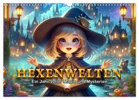 Hexenwelten: Ein Jahr voller Magie und Mysterien (Wandkalender 2026 DIN A3 quer), CALVENDO Monatskalender