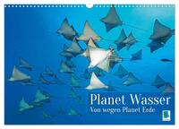Planet Wasser: Von wegen Planet Erde (Wandkalender 2026 DIN A3 quer), CALVENDO Monatskalender