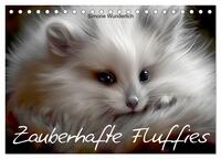 Zauberhafte Fluffies (Tischkalender 2026 DIN A5 quer), CALVENDO Monatskalender