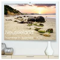Neuseeland Trauminsel im Südpazifik (hochwertiger Premium Wandkalender 2026 DIN A2 quer), Kunstdruck in Hochglanz