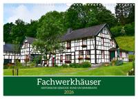 Fachwerkhäuser - Historische Gebäude rund um Simmerath (Wandkalender 2026 DIN A3 quer), CALVENDO Monatskalender