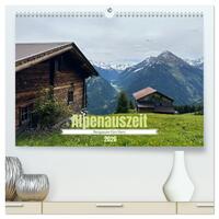 Alpenauszeit - Bergpause fürs Herz (hochwertiger Premium Wandkalender 2026 DIN A2 quer), Kunstdruck in Hochglanz