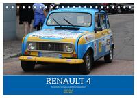 Renault 4 - Kultfahrzeug und Wegbegleiter (Tischkalender 2026 DIN A5 quer), CALVENDO Monatskalender