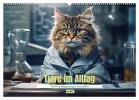 Tiere im Alltag (Wandkalender 2026 DIN A2 quer), CALVENDO Monatskalender