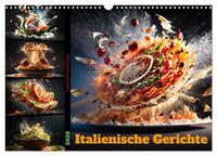 Italienische Gerichte (Wandkalender 2026 DIN A3 quer), CALVENDO Monatskalender