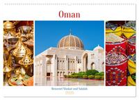 Oman - Reiseziel Maskat und Salalah (Wandkalender 2026 DIN A2 quer), CALVENDO Monatskalender