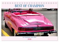 BEST OF CHAMPION - Ein Studebaker oben ohne (Tischkalender 2026 DIN A5 quer), CALVENDO Monatskalender