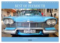 BEST OF PLYMOUTH - Schlachtschiffe auf Rädern (Wandkalender 2026 DIN A4 quer), CALVENDO Monatskalender