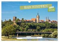 Bad Wimpfen - Historisches Juwel am Neckar (Wandkalender 2026 DIN A3 quer), CALVENDO Monatskalender